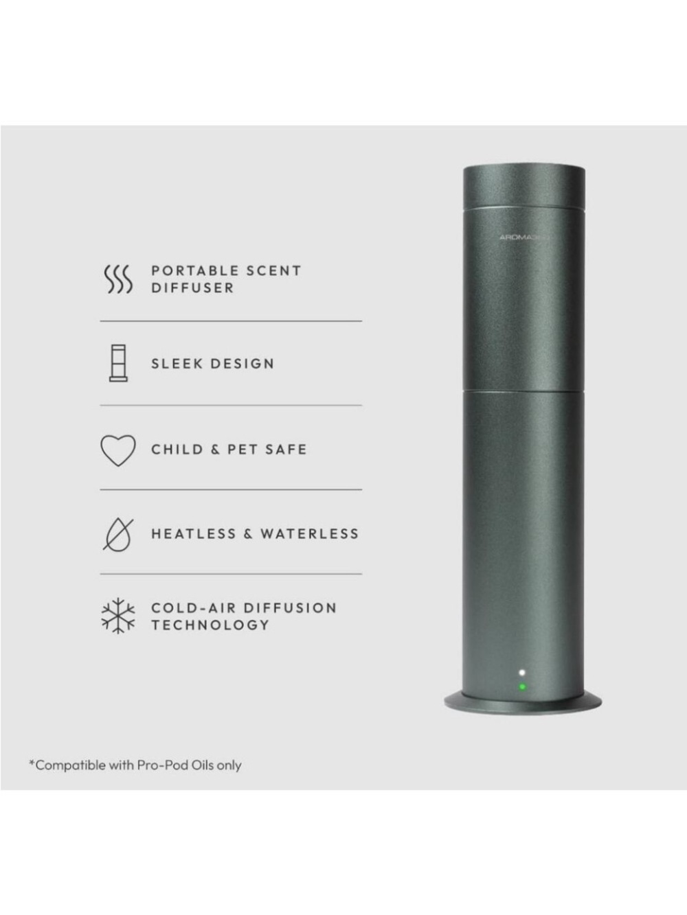 Aroma360 Mini Pro Scent Diffuser in Green - Picture 3 of 7